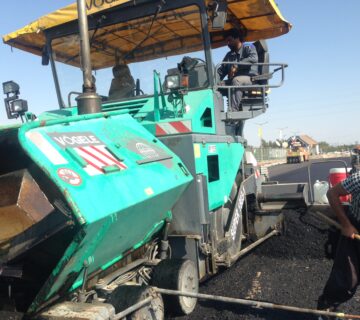 فینیشر آسفالت - شرکت پرهون ایرمان - 09122756265