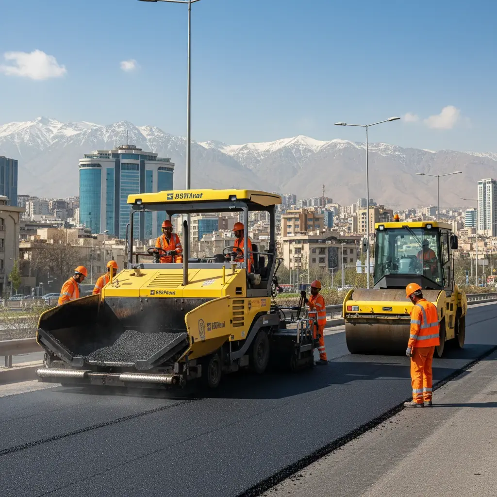 پیمانکار آسفالت در تهران - 09122756265